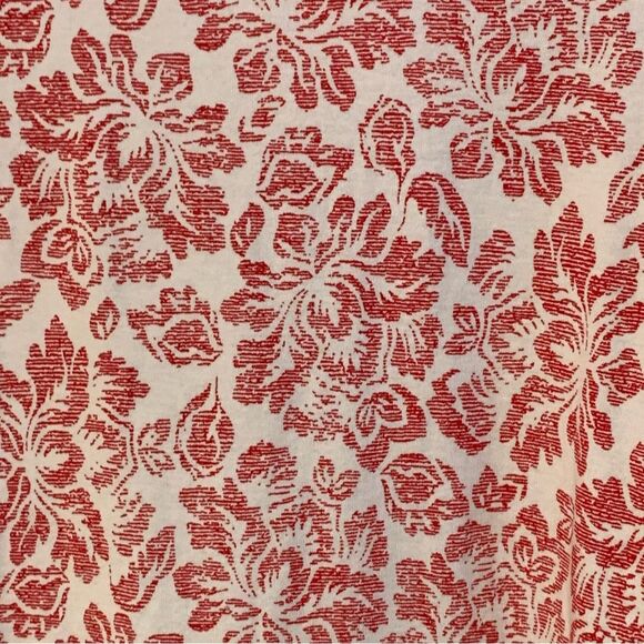 CROFT & BARROW The Classic Tee Women’s Small Red White Scoop Neck Long Sleeve. - Picture 7 of 10